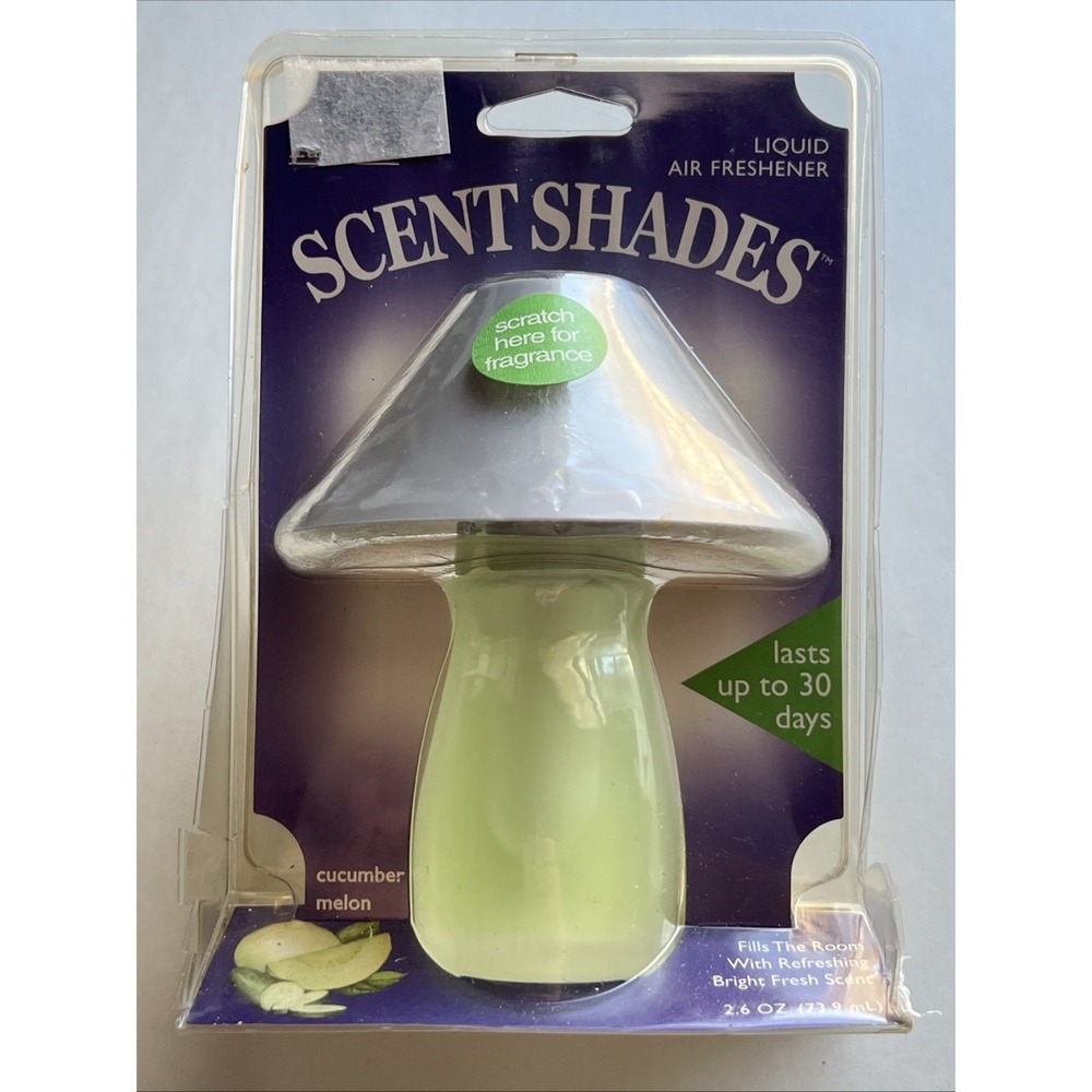 Vintage Zaragoza Scent‎ Shades Liquid Air Freshener Cucumber Melon New 2001